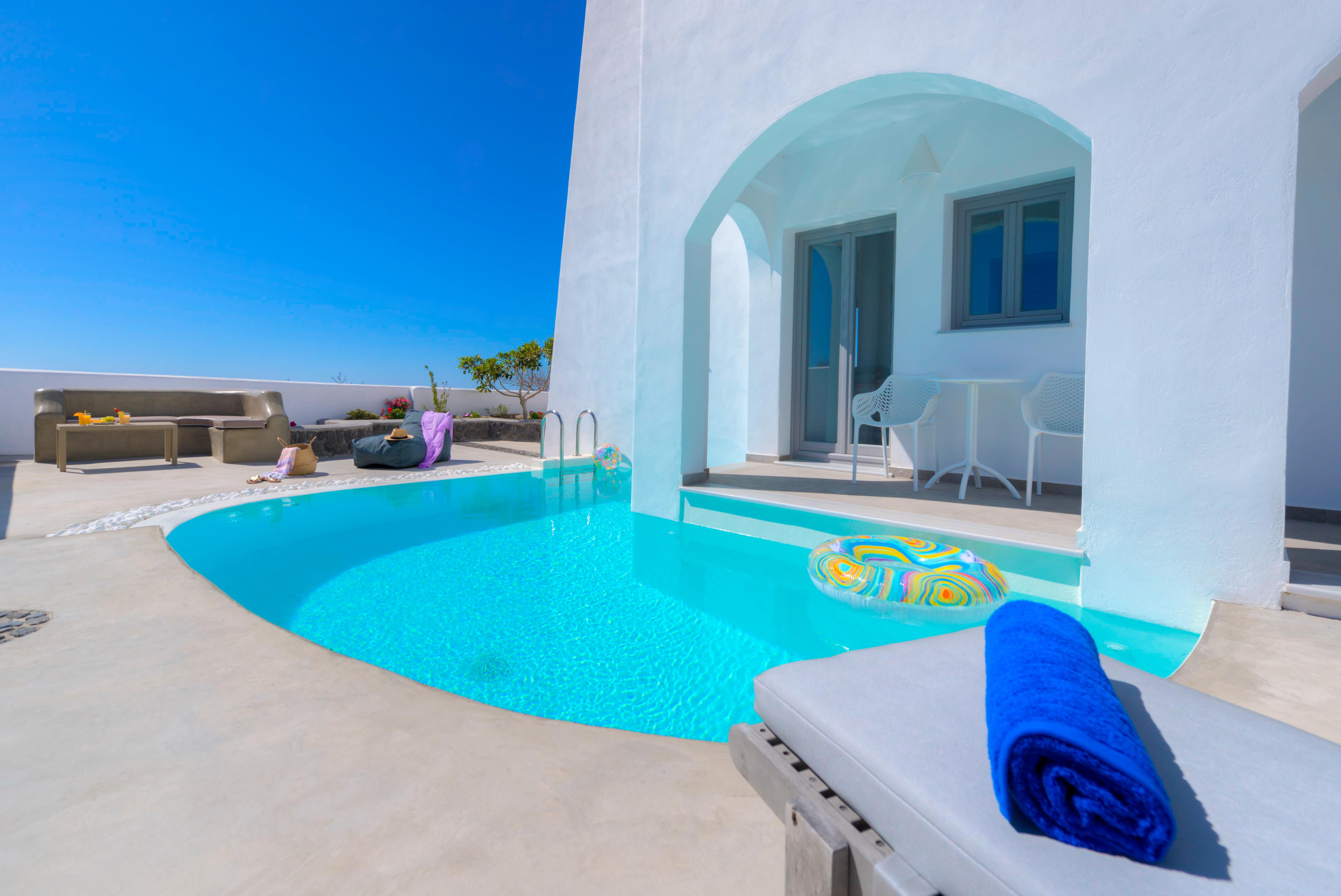 White Harmony Suites Megalochori  Buitenkant foto