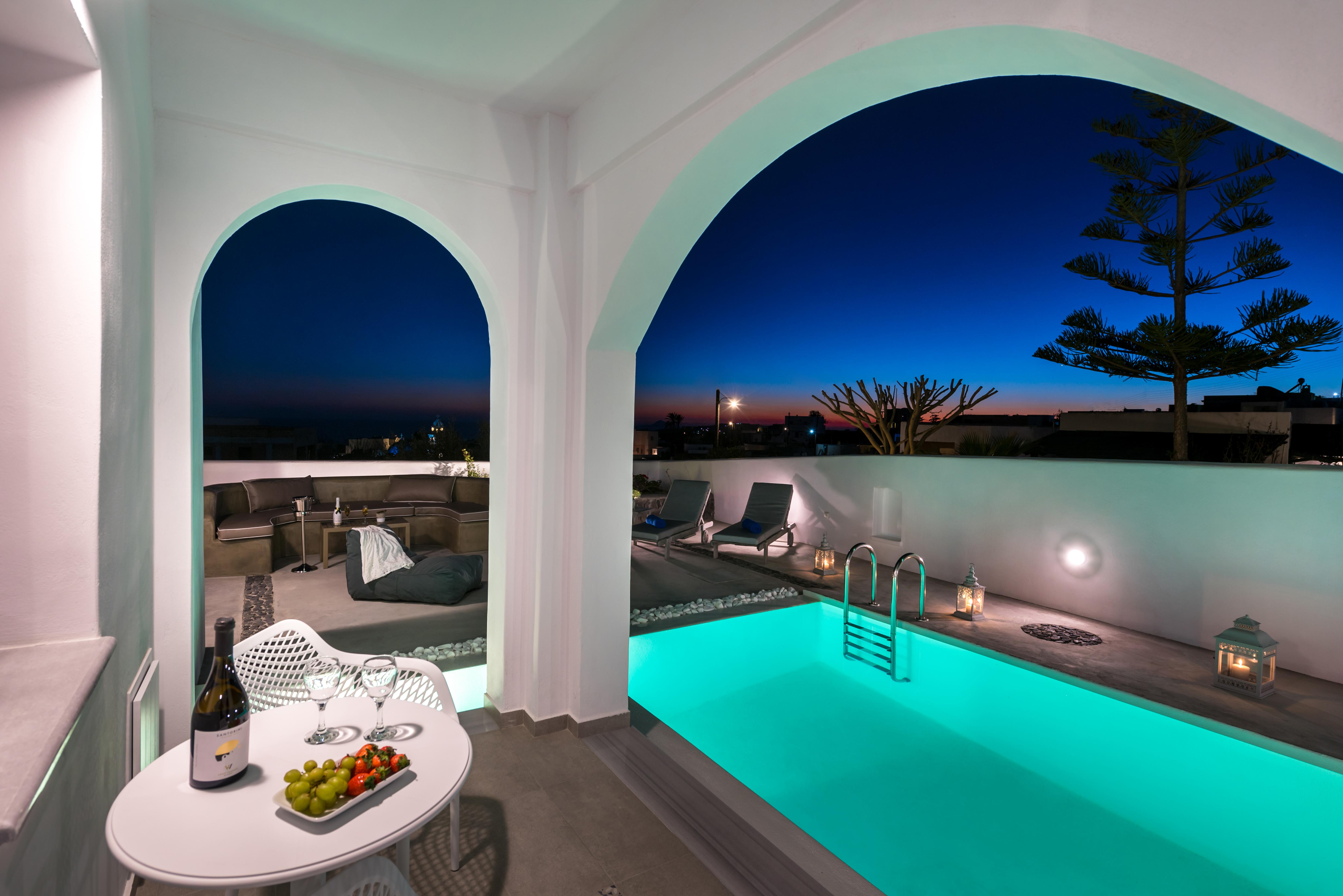 White Harmony Suites Megalochori  Buitenkant foto