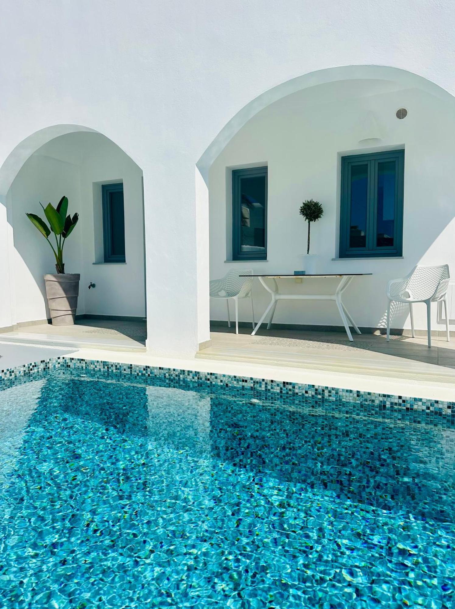 White Harmony Suites Megalochori  Buitenkant foto