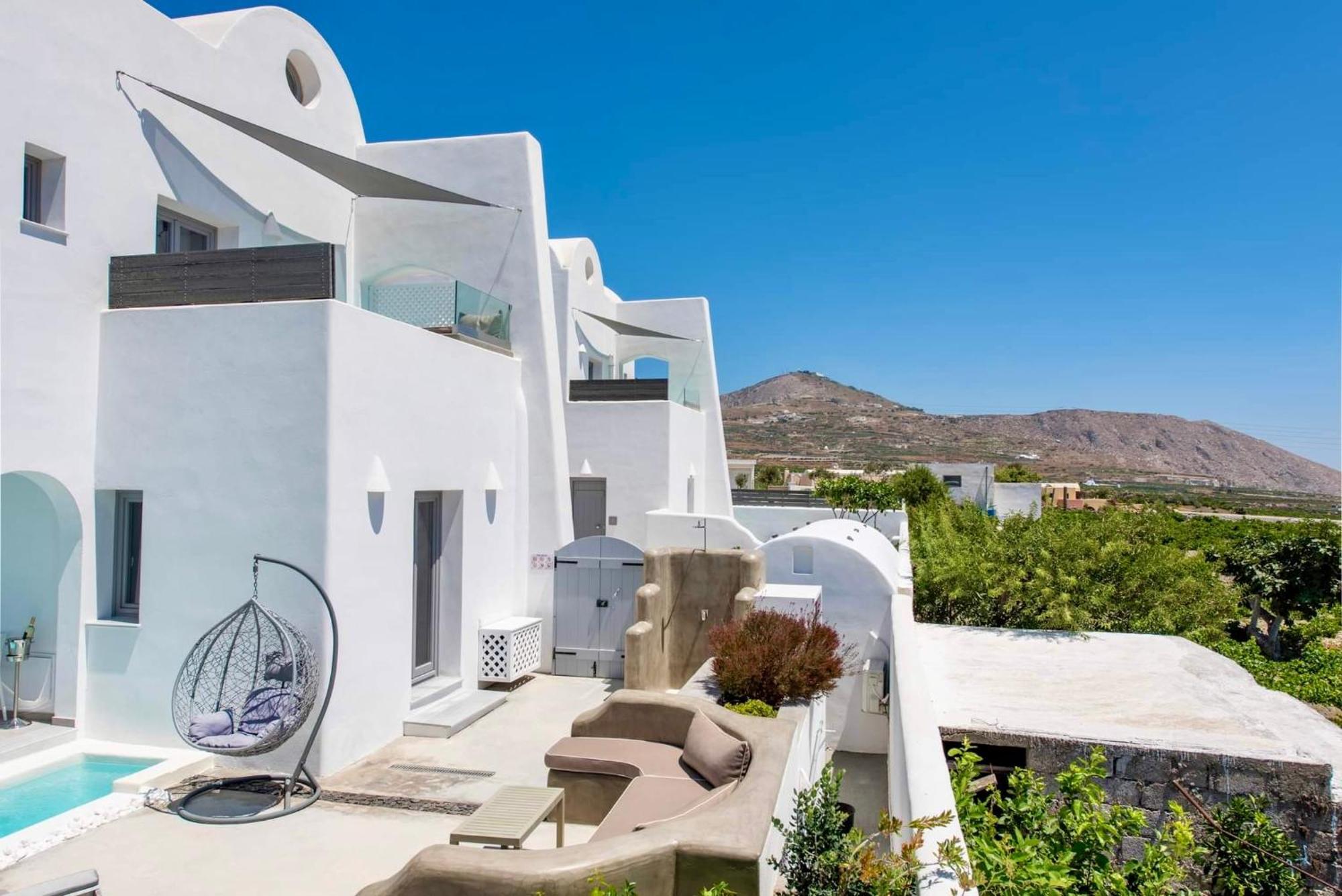 White Harmony Suites Megalochori  Buitenkant foto